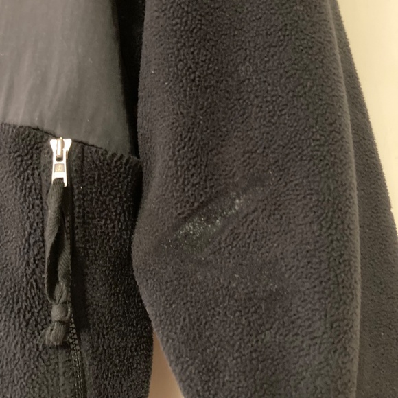THE NORTH FACE Fleece Jacket Mens L Denali Polartec Fleece Full Zip Black - Picture 5 of 13